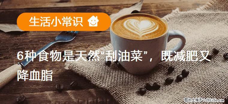 【生活小常识】6种食物是天然“刮油菜”，既减肥又降血脂 - 甘南生活资讯 - 甘南28生活网 gn.28life.net